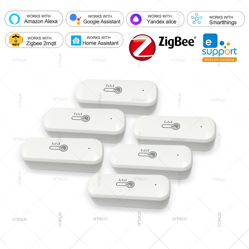 Smart Home Energy Monitor - زيجبي مستشعر درجة الحرارة والرطوبة المنزل