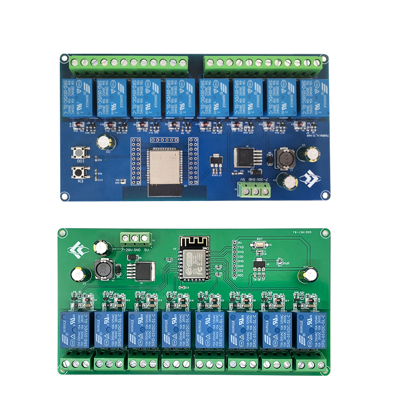 Smart Home Esp8266 - وحدة ترحيل واي فاي ذات 8