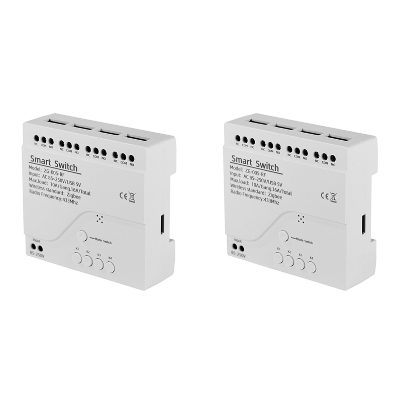 Smart Home Switch - RALCA-2X 4 قنوات تويا زيجبي وحدة