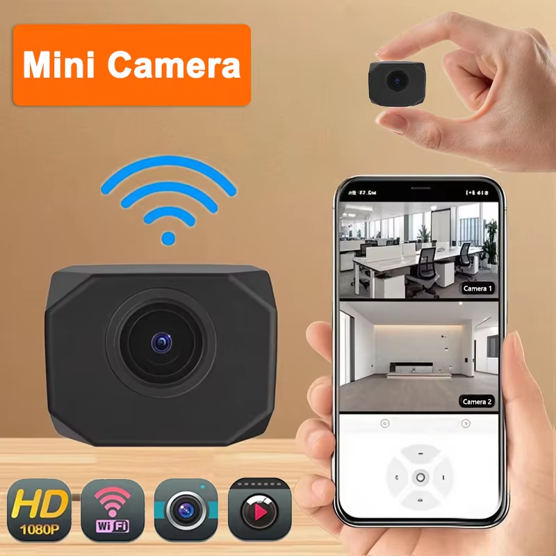 Smart Home Remote - كاميرا أمان WiFi بدقة 4K للمنزل،