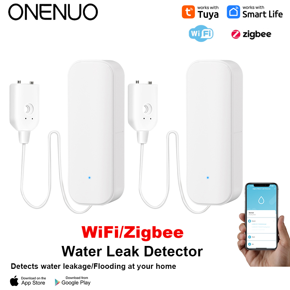 Smart Home Network - واي فاي/زيجبي استشعار المياه تويا تسرب