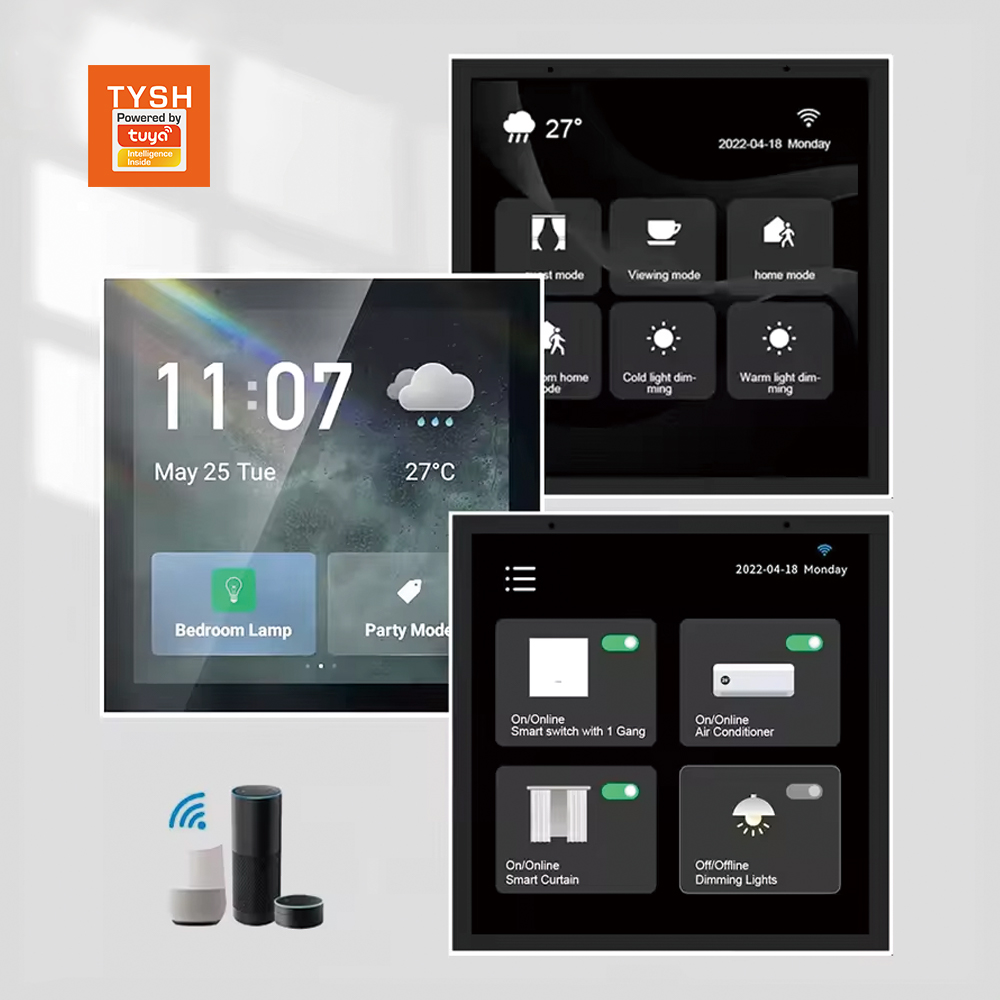 Smart Home Touchscreen Control Panel - لوحة تحكم مركزية ذكية TYSH Zigbee