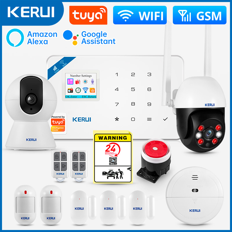 Smart Home Cctv Camera - KERUI W181 نظام إنذار الأمن المنزل