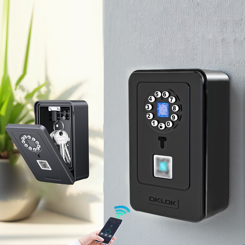 Smart Home Box - قفل ذكي بتصميم معلق، صندوق تخزين