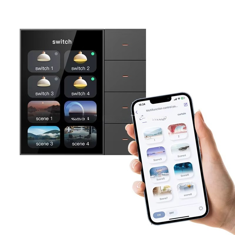 Smart Home Switch - مفتاح ذكي F3 Pro بشاشة لمس