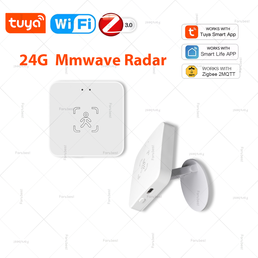 Tuya WiFi/Zigbee كاشف الوجود ا - مراجعة Zigbee Motion Sensor وسعره