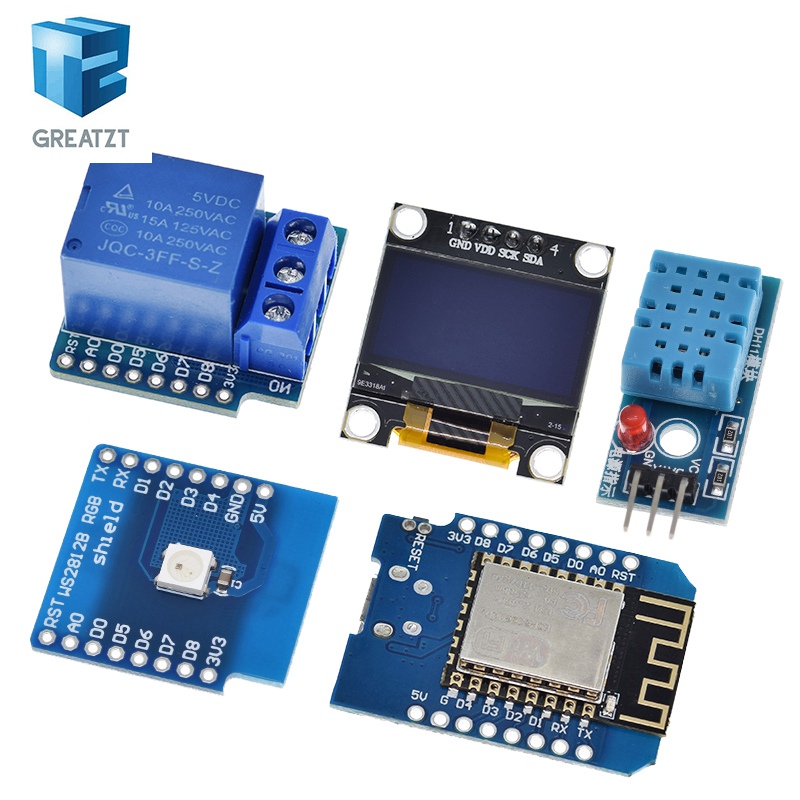 WeMos D1 Mini ESP8266 ESP-12F  - مراجعة Smart Home Esp8266 وسعره