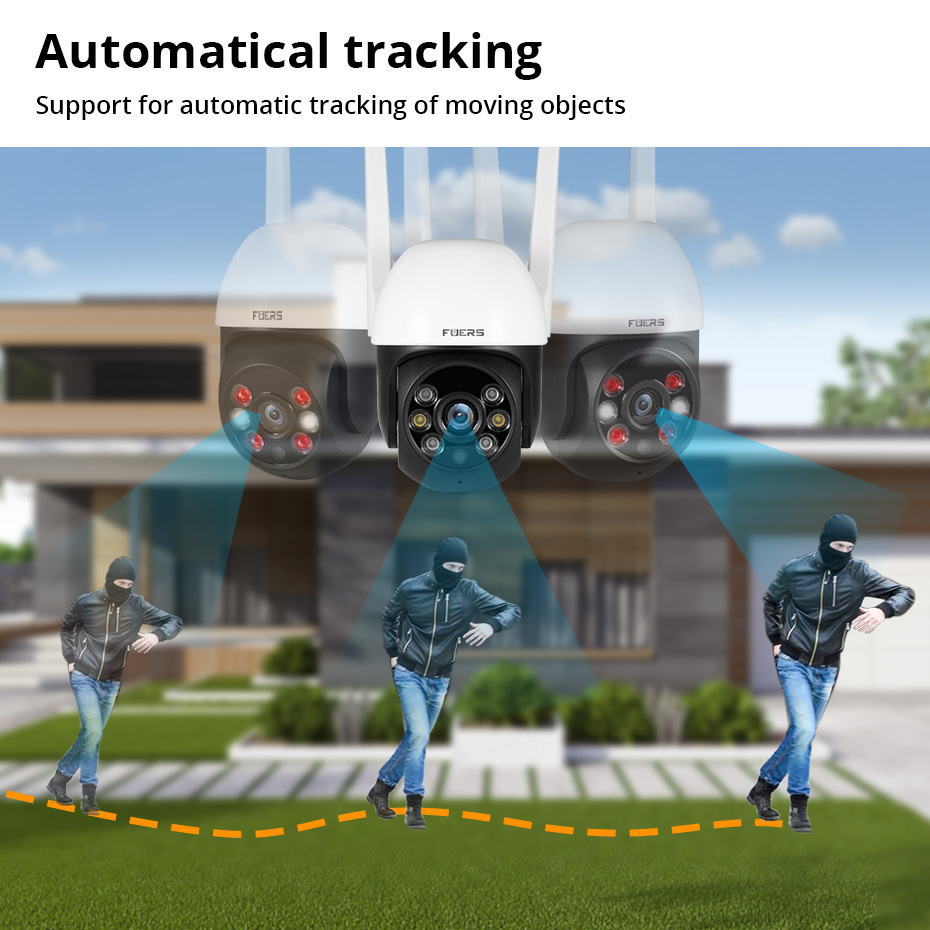 كاميرا IP خارجية من Fuers بدقة - مراجعة Smart Home Camera Ezviz وسعره