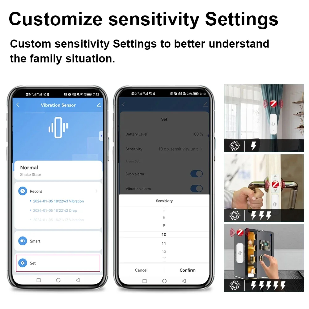 مستشعر الاهتزاز الذكي زيجبي ال - مراجعة Zigbee Motion Sensor وسعره