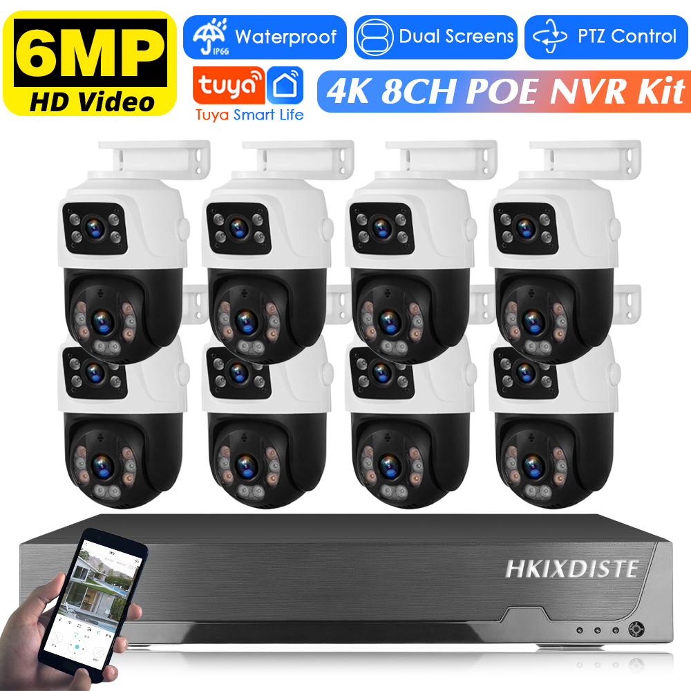 H.265 نظام مراقبة الفيديو الذك - مراجعة Smart Home Cctv Camera وسعره