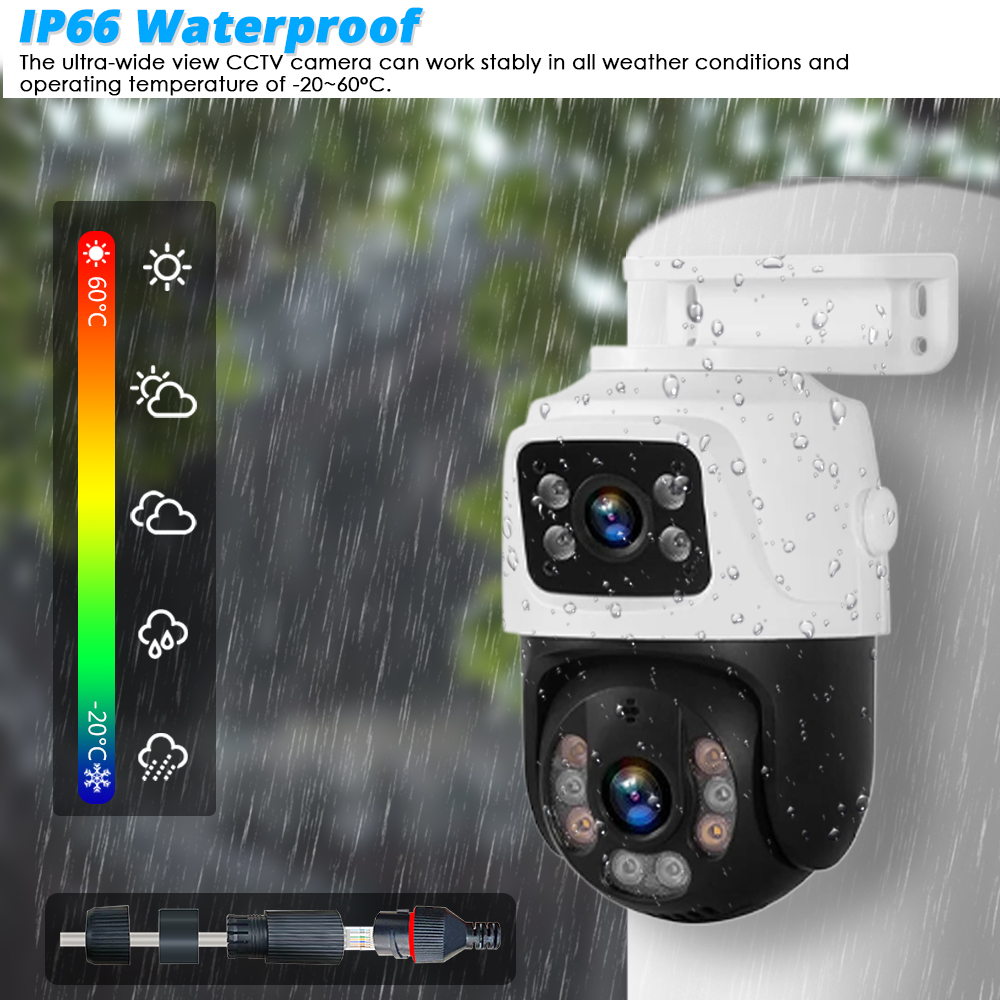H.265 نظام مراقبة الفيديو الذك - مراجعة Smart Home Cctv Camera وسعره