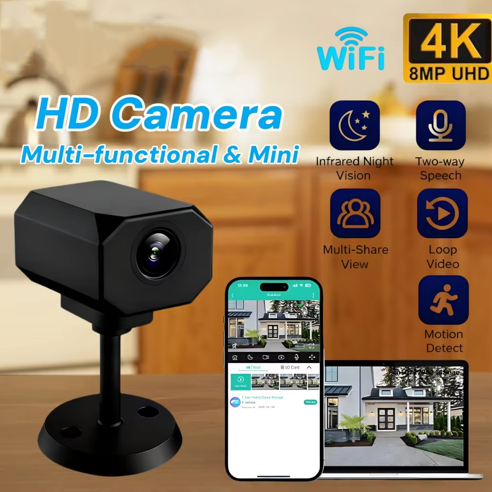 كاميرا أمان WiFi بدقة 4K للمنز - مراجعة Smart Home Remote وسعره