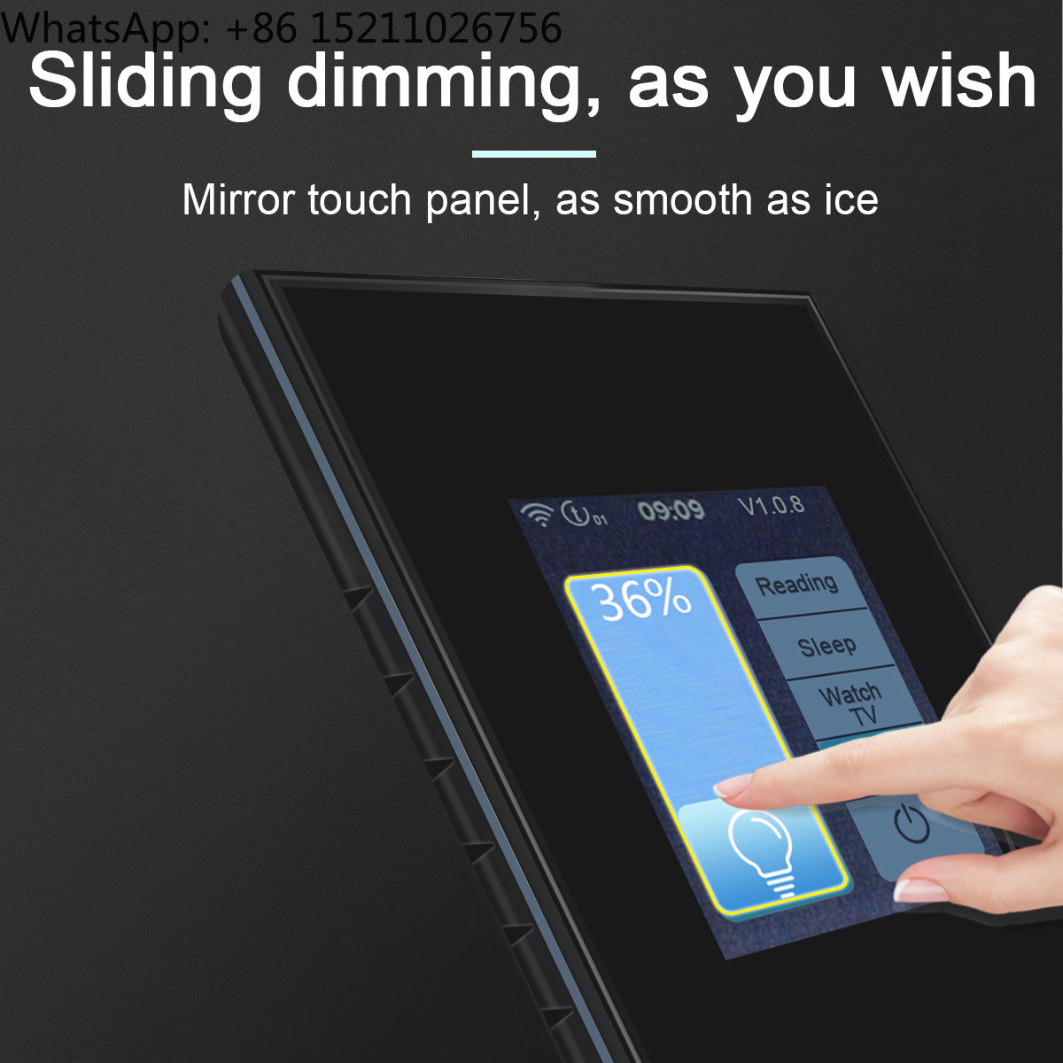 Lanbon L8 LCD تعمل باللمس لوحة - مراجعة Smart Home Touchscreen Control Panel وسعره