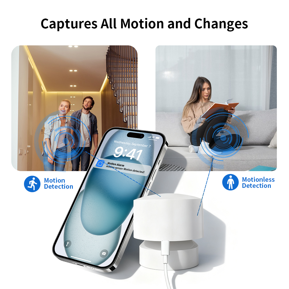 مستشعر ذكي للكشف عن وجود الإنس - مراجعة Zigbee Motion Sensor وسعره