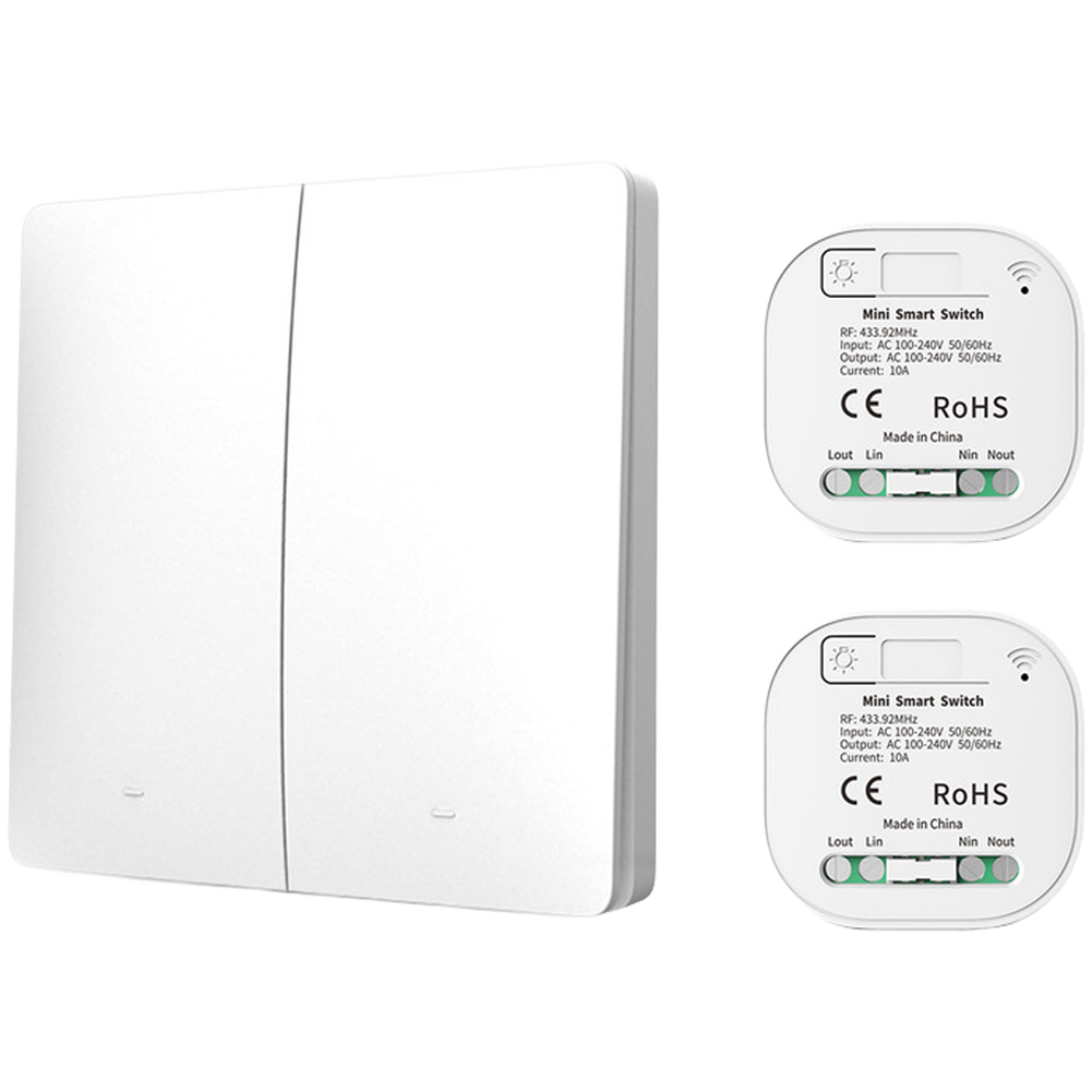مفتاح تحكم عن بعد لاسلكي ذاتي  - مراجعة Smart Home Box وسعره