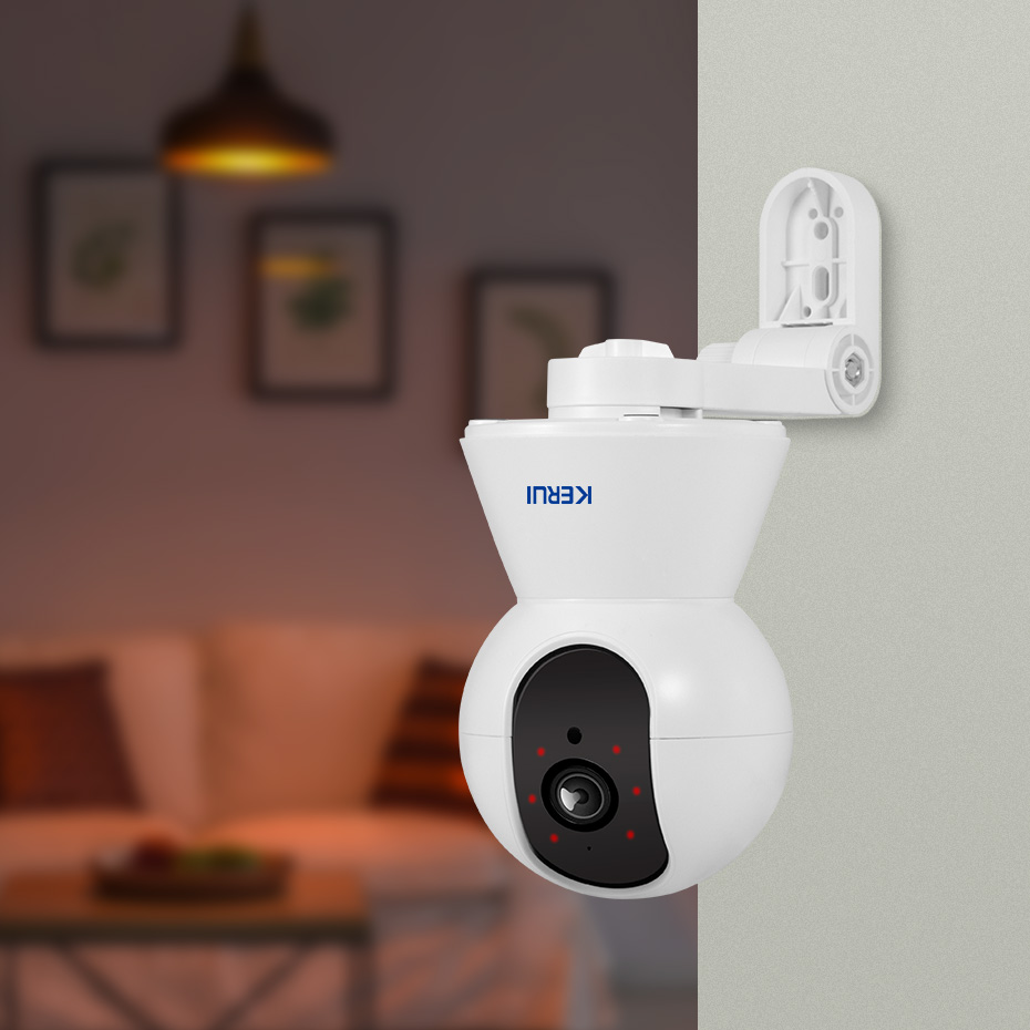كاميرا KERUI 4K 8MP Tuya الذكي - مراجعة Smart Home Camera Ezviz وسعره