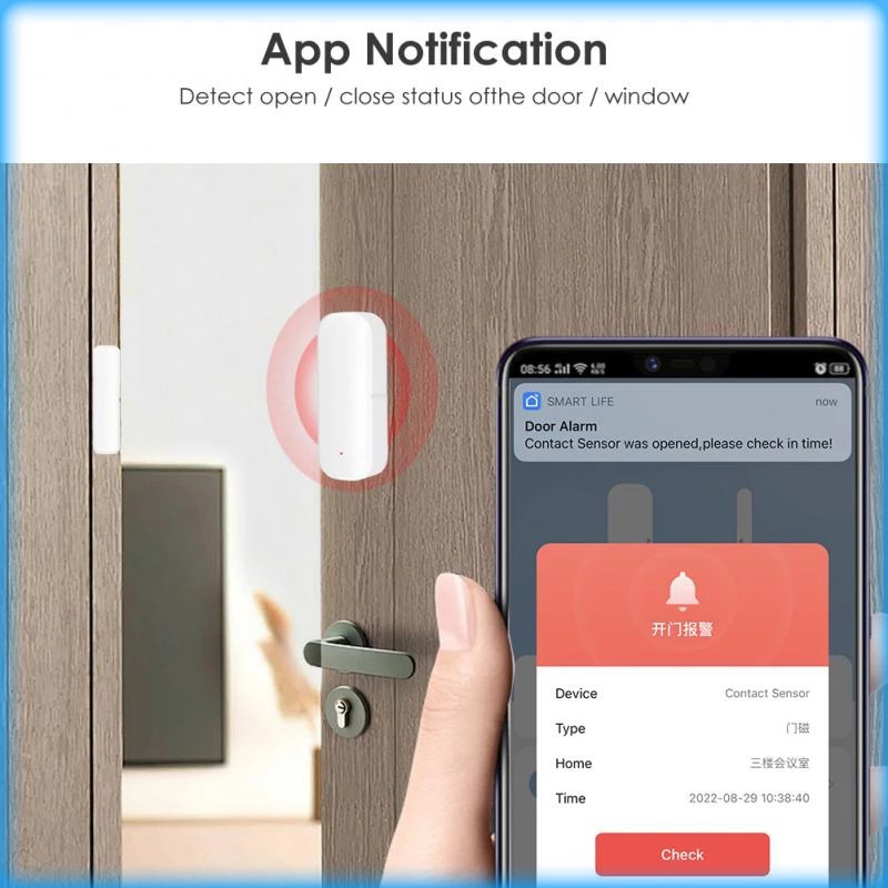 مستشعر ذكي للأبواب والنوافذ من - مراجعة Smart Home For Windows وسعره