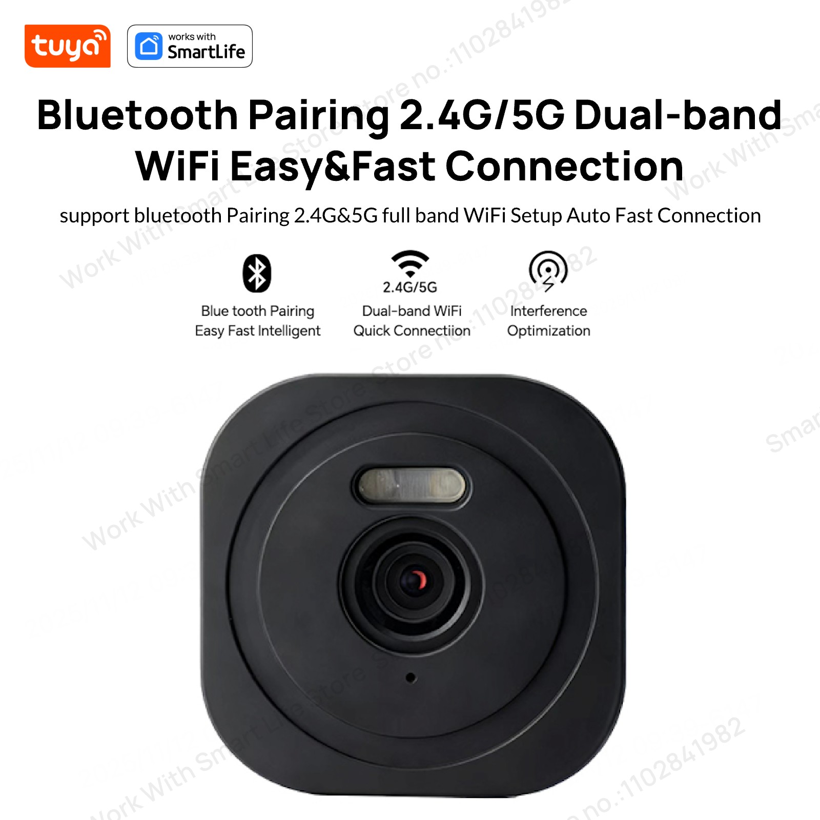 كاميرا نافذة Tuya 3MP 2K، 2.4  - مراجعة Smart Home Cctv Camera وسعره