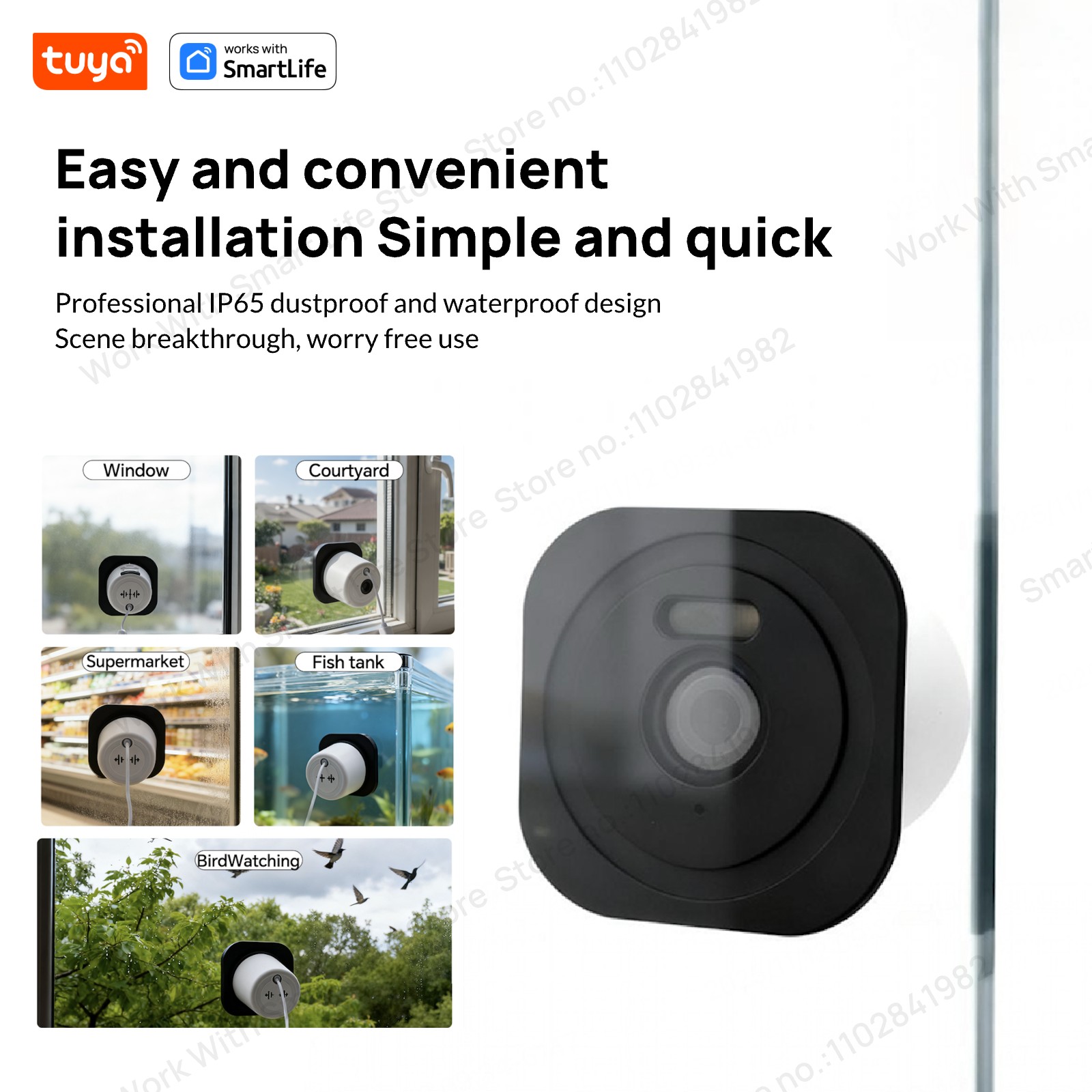كاميرا نافذة Tuya 3MP 2K، 2.4  - مراجعة Smart Home Cctv Camera وسعره