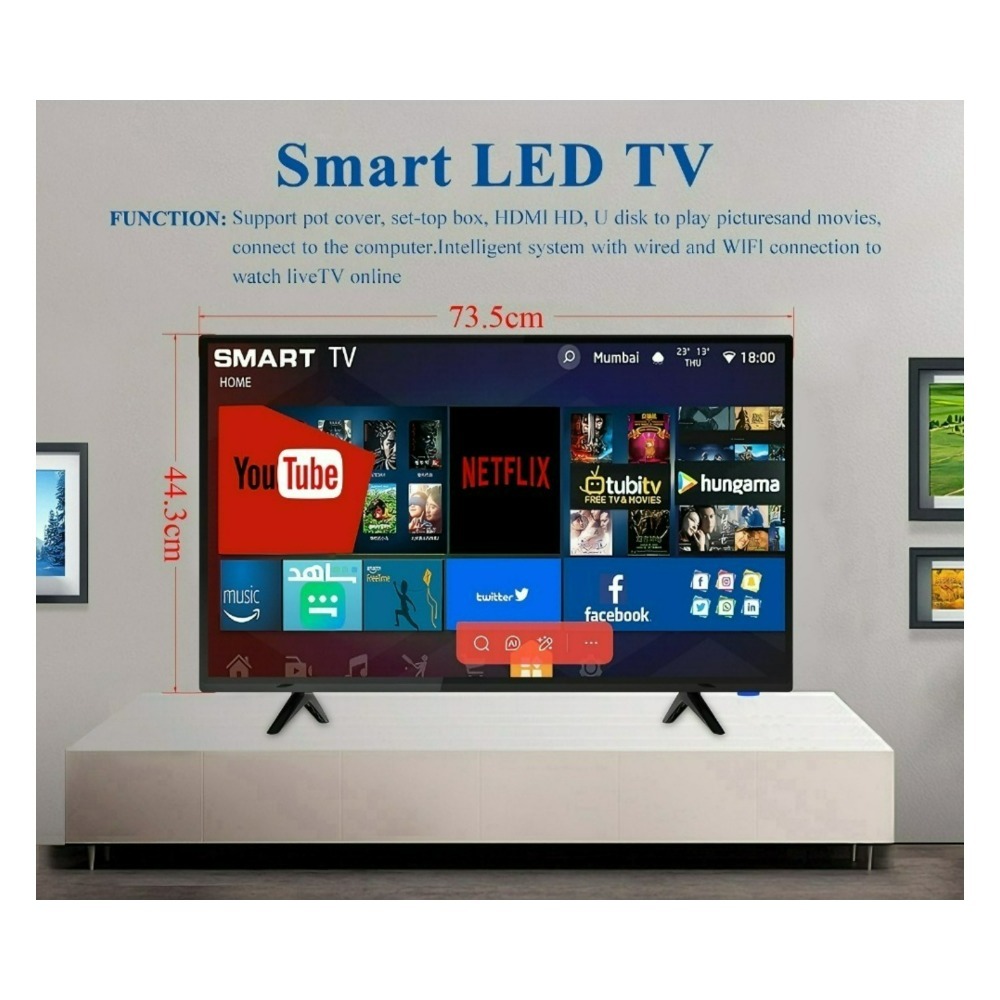 تلفزيون ذكي بنظام أندرويد مقاس - مراجعة Smart Home Market وسعره