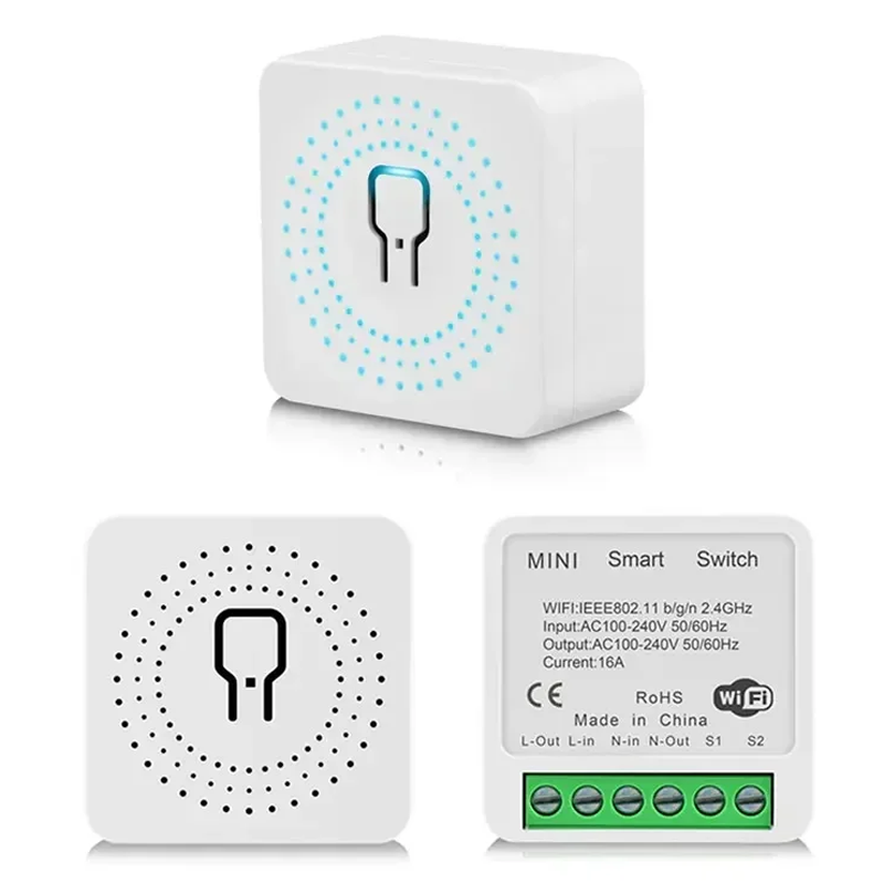 16A Tuya WiFi مفتاح ذكي 2-way  - مراجعة Smart Home Energy Monitor وسعره