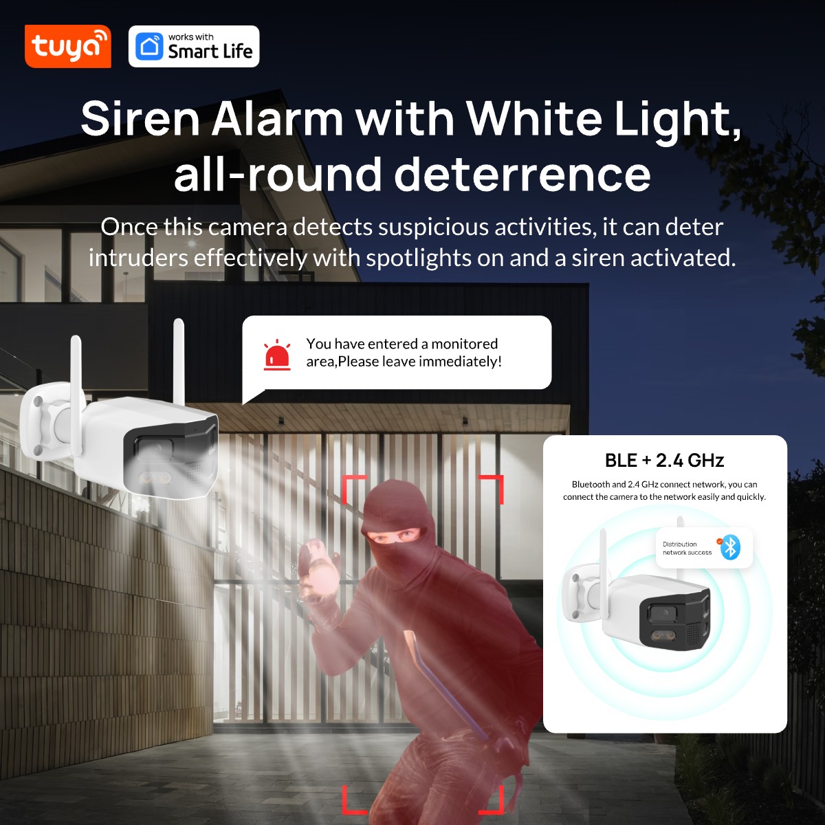 تويا سمارت 4MP 2.5K عدسة مزدوج - مراجعة Smart Home Camera Ezviz وسعره