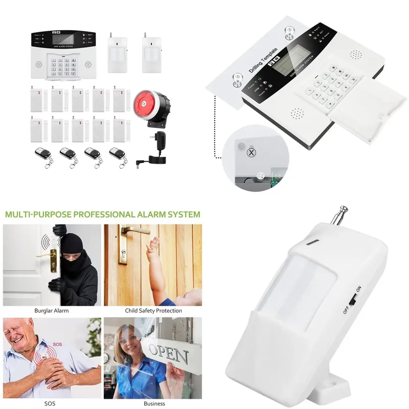 نظام إنذار ضد السرقة للمنزل مع - مراجعة Smart Home Remote وسعره
