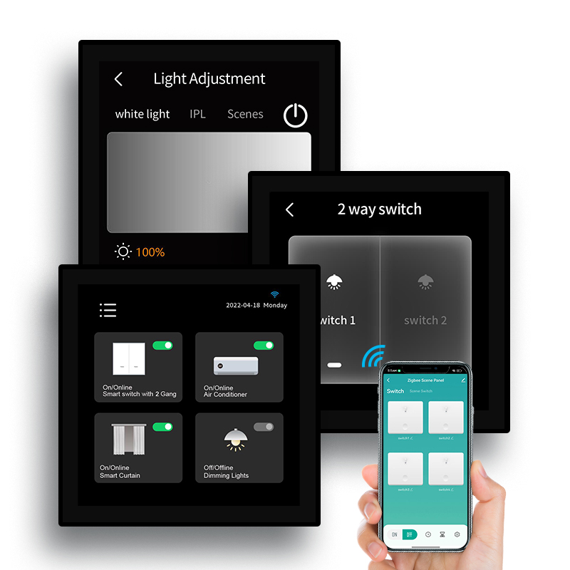 2022 T8E Linux 4 بوصة تعمل بال - مراجعة Smart Home Touchscreen Control Panel وسعره