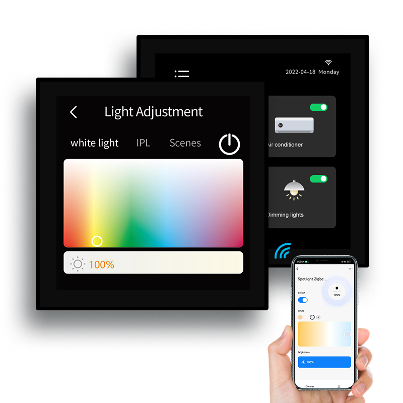 2022 T8E Linux 4 بوصة تعمل بال - مراجعة Smart Home Touchscreen Control Panel وسعره