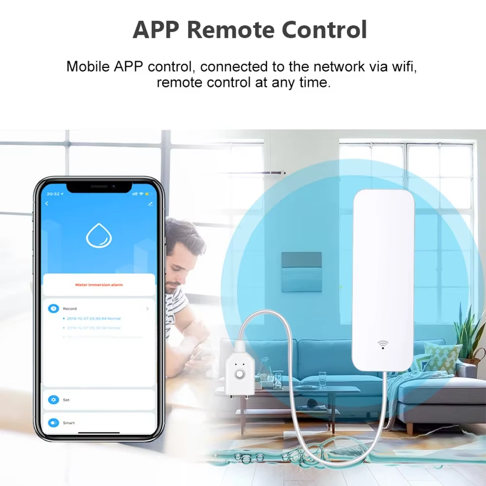 جهاز استشعار تسرب المياه بتقني - مراجعة Smart Home Network وسعره