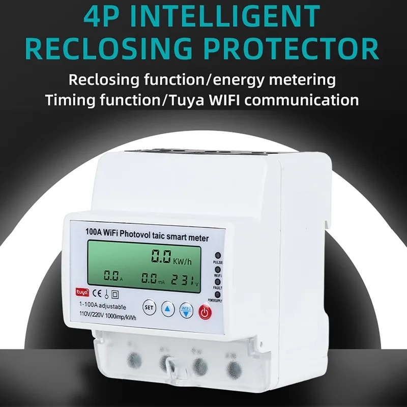 عداد طاقة شمسية ذكي واي فاي 4P - مراجعة Smart Home Energy Monitor وسعره