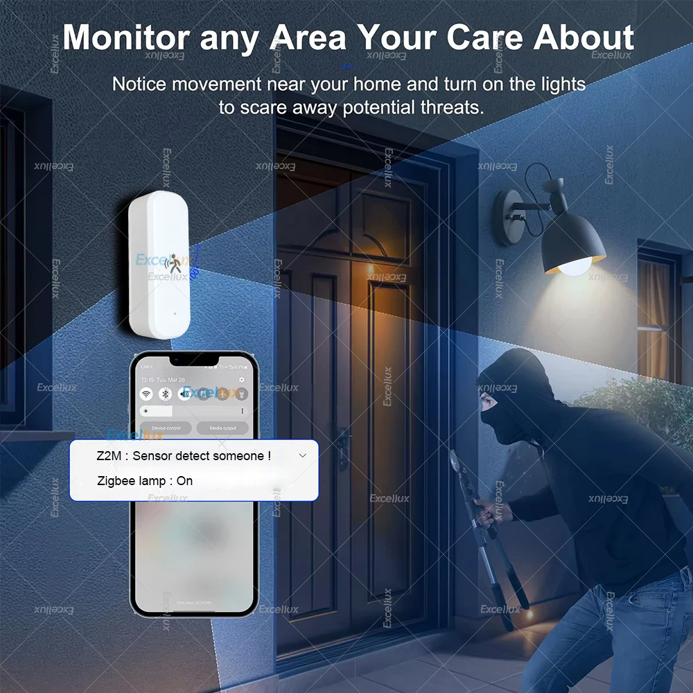 الذكية زيجبي محس حركة الرادار  - مراجعة Zigbee Motion Sensor وسعره