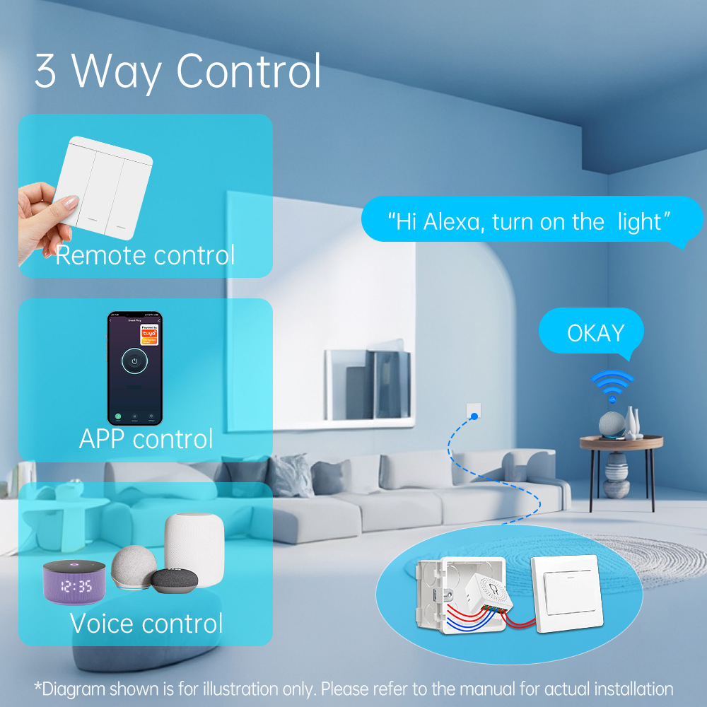 مفتاح إضاءة ذكي واي فاي من توي - مراجعة Smart Home Switch وسعره