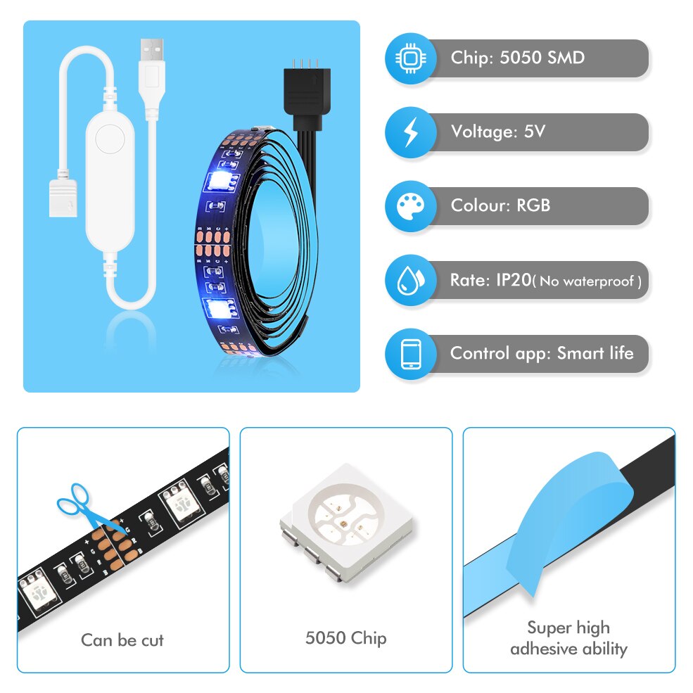 تويا زيجبي أضواء Led الذكية لل - مراجعة Smart Home Llm وسعره