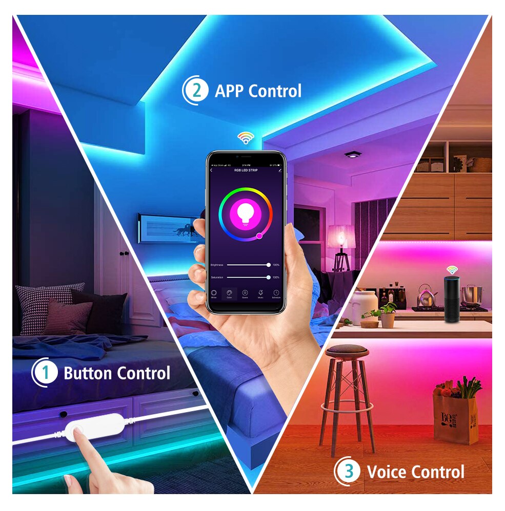 تويا زيجبي أضواء Led الذكية لل - مراجعة Smart Home Llm وسعره