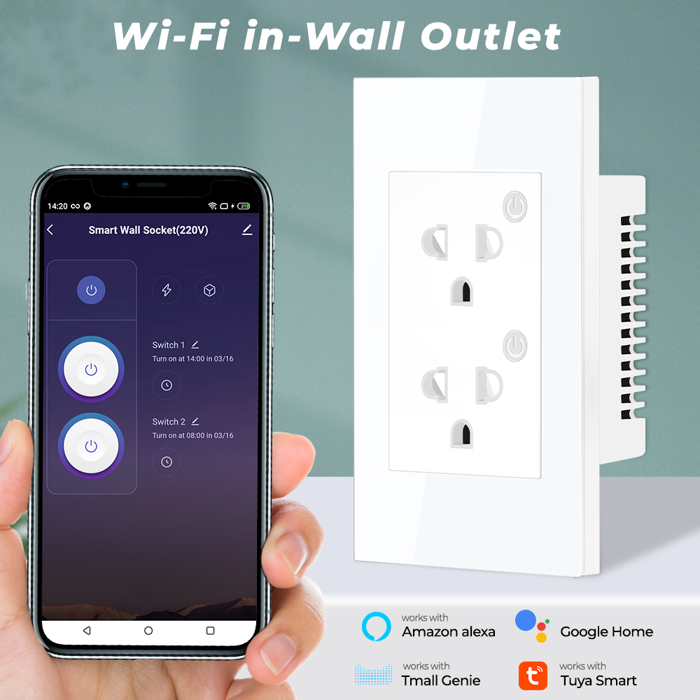 16A Tuya واي فاي بلوتوث الولاي - مراجعة Smart Home Energy Monitor وسعره