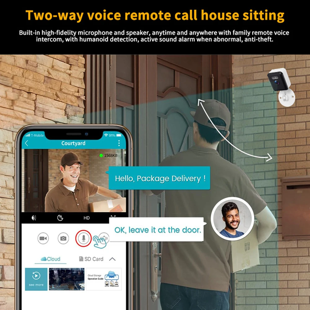 كاميرا IP ذكية صغيرة من Tuya ب - مراجعة Smart Home Cctv Camera وسعره
