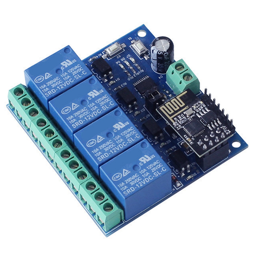 وحدة ريلاي AS60-DC 12V ESP8266 - مراجعة Smart Home Esp8266 وسعره
