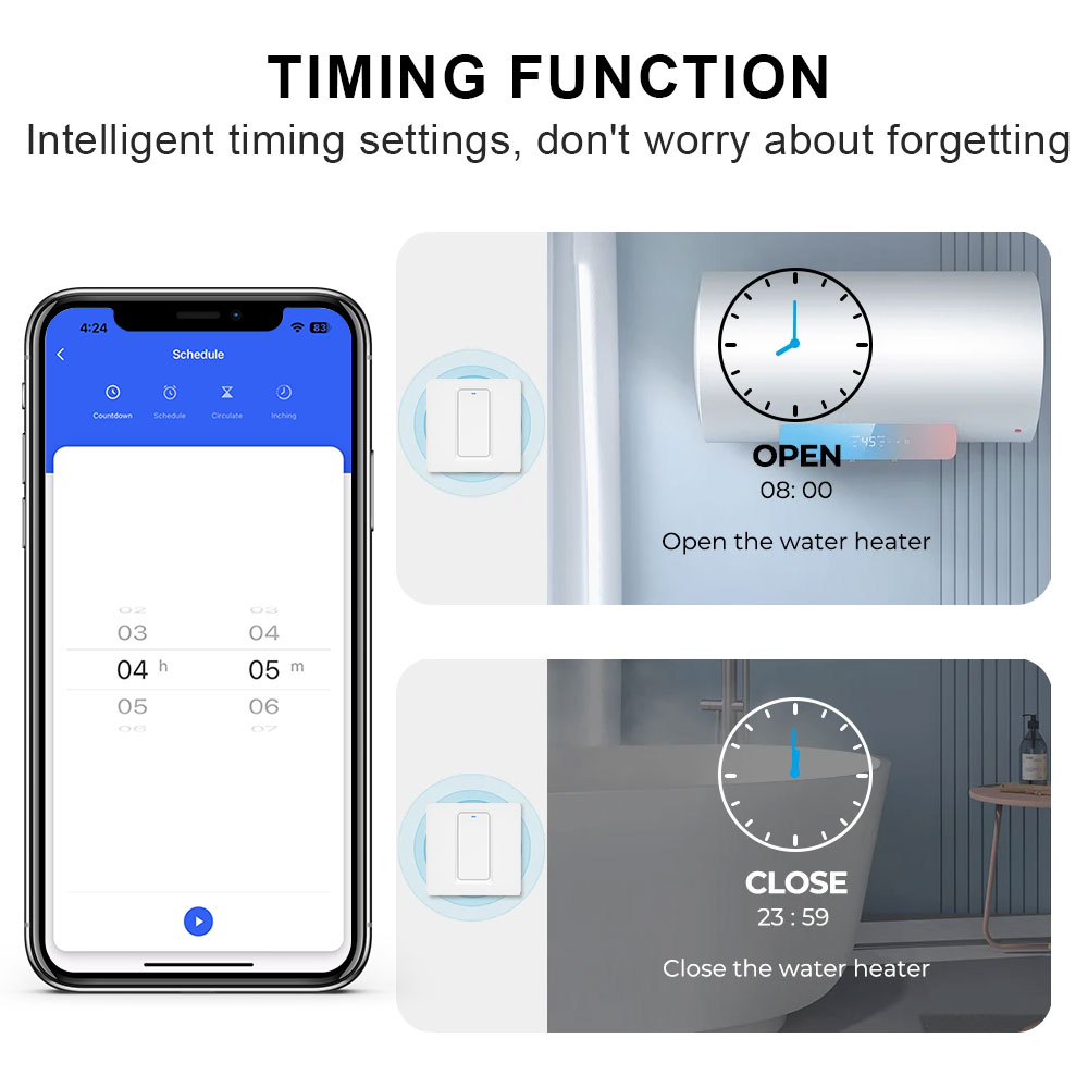 مفتاح سخان المياه الذكي/واي فا - مراجعة Smart Home Switch وسعره