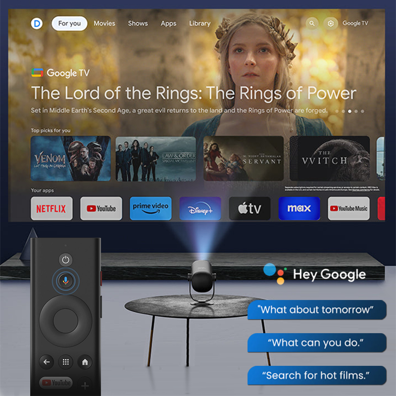 جهاز عرض دانجبي فريدو بنظام جو - مراجعة Smart Home Remote وسعره