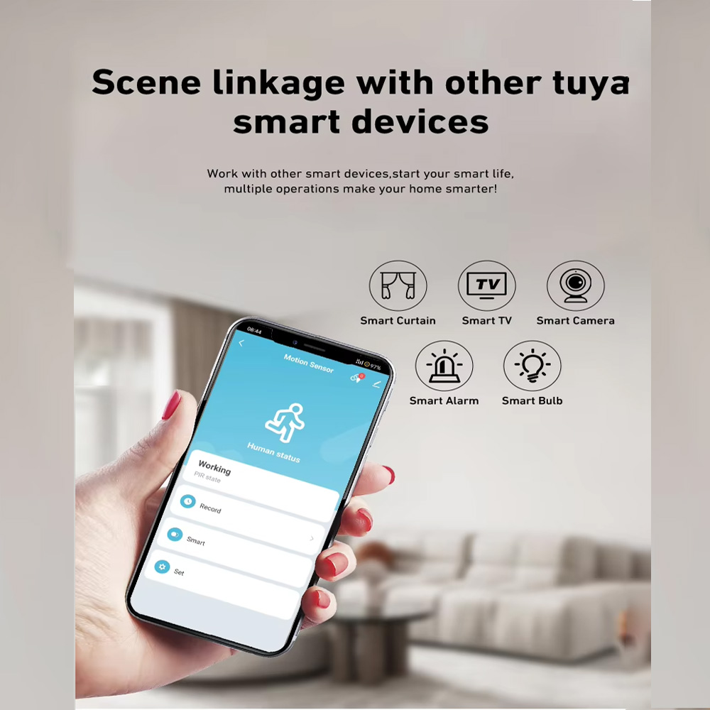مستشعر حركة ذكي بتقنية PIR وWi - مراجعة Zigbee Motion Sensor وسعره