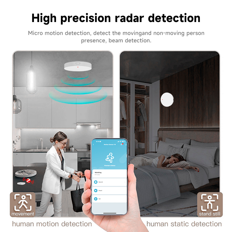 جهاز استشعار وجود الإنسان بتقن - مراجعة Zigbee Motion Sensor وسعره