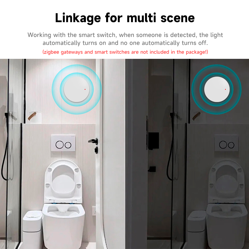 جهاز استشعار وجود الإنسان بتقن - مراجعة Zigbee Motion Sensor وسعره