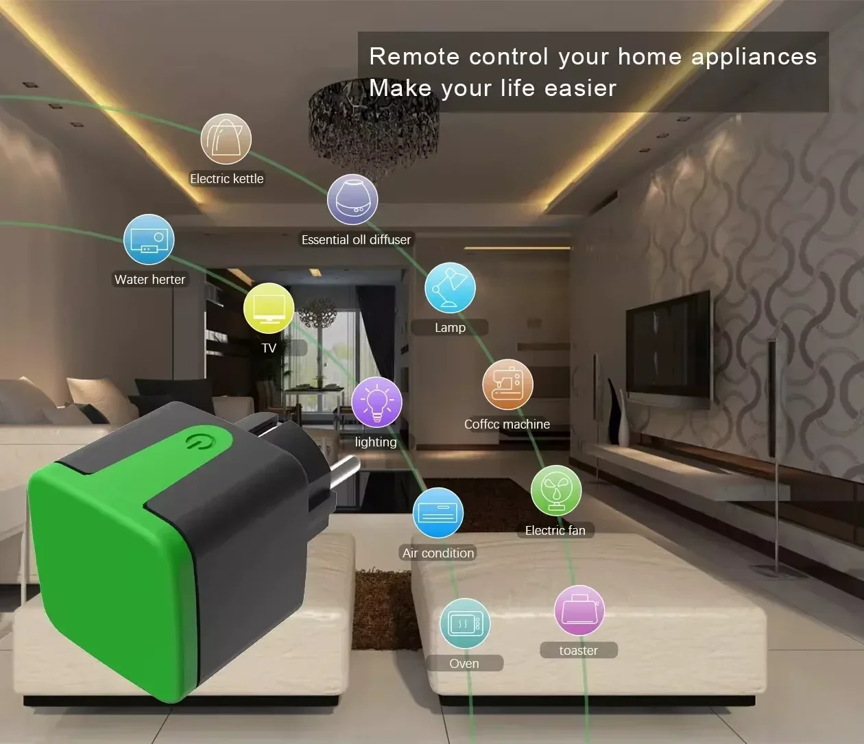 مقبس كهربائي ذكي مقاوم للماء م - مراجعة Smart Home Remote وسعره