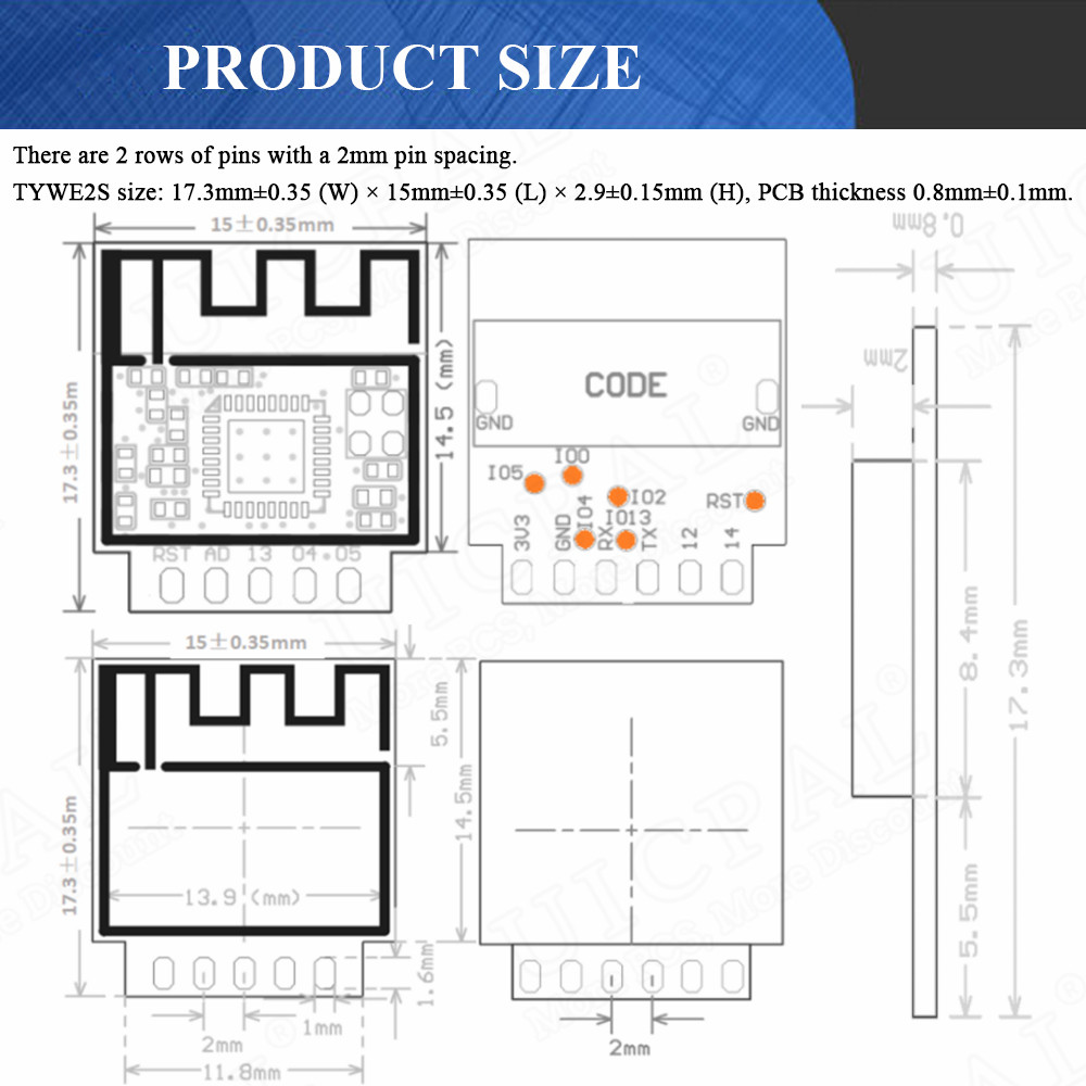 ESP-02S وحدة إرسال واستقبال لا - مراجعة Smart Home Esp8266 وسعره