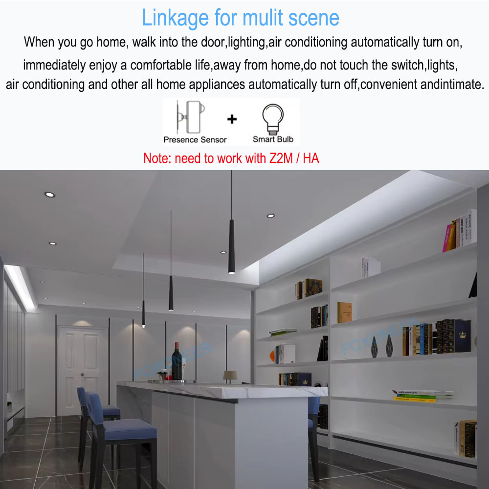 كاشف الوجود البشري زيجبي الذكي - مراجعة Zigbee Motion Sensor وسعره