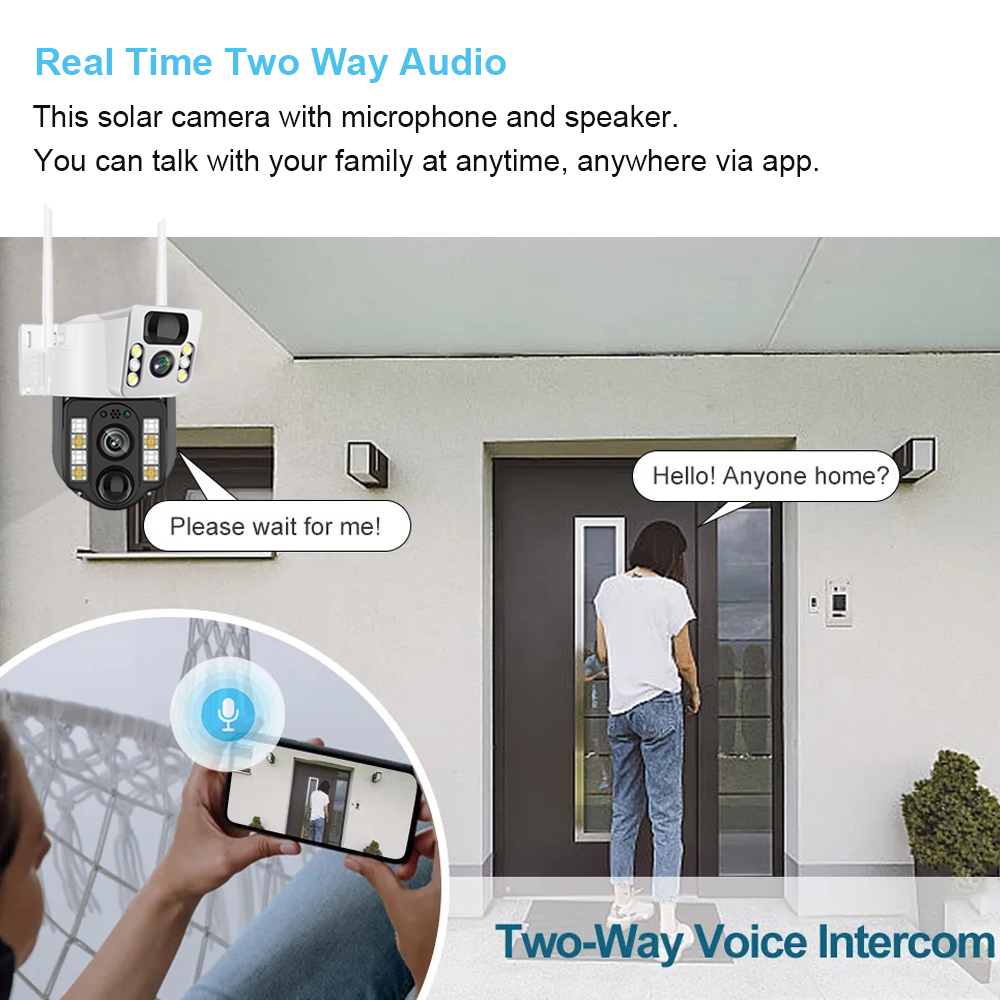 كاميرا مراقبة CCTV شمسية خارجي - مراجعة Smart Home For Windows وسعره