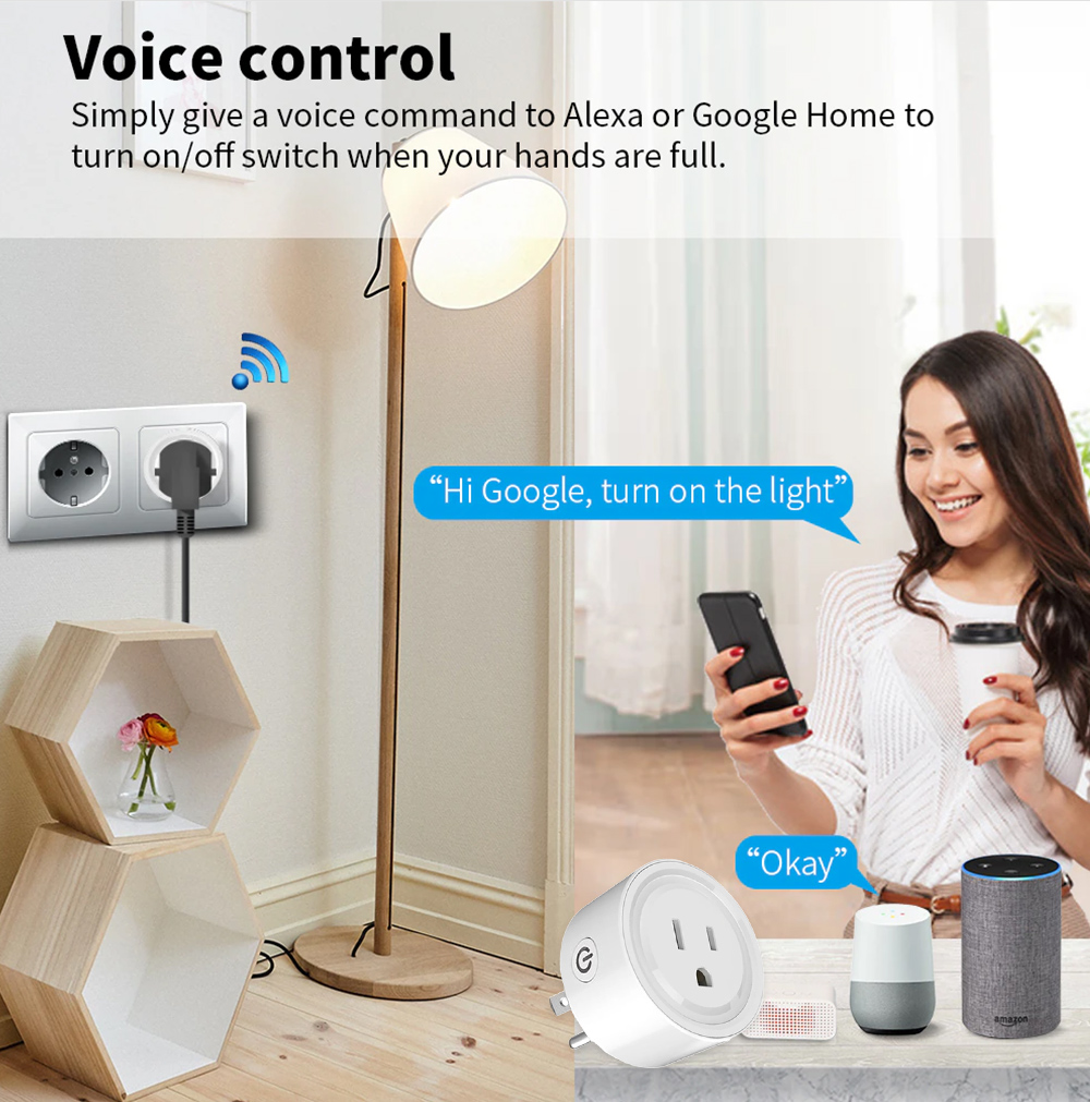 Tuya WiFi أو Zigbee مأخذ (فيشة - مراجعة Smart Home Energy Monitor وسعره