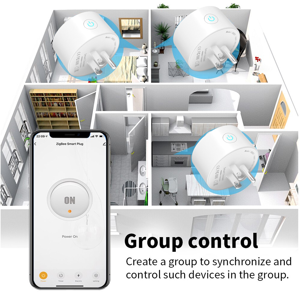 Tuya WiFi أو Zigbee مأخذ (فيشة - مراجعة Smart Home Energy Monitor وسعره