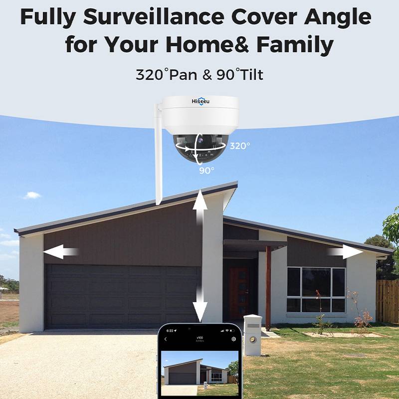 كاميرا مراقبة PTZ لاسلكية Hise - مراجعة Smart Home Camera Ezviz وسعره